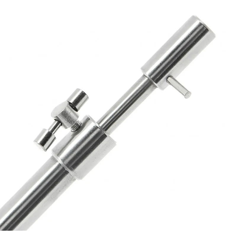 NGT Stainless Steel Bankstick 30-50cm Medium Stainless Steel-Tackle & Co-JJ-Fishing