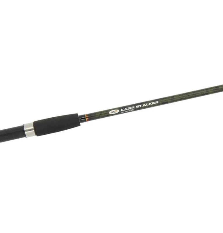 NGT Camo Carp Stalker Rod 8ft/240cm 2,0lb Angelrute-Karpfenruten-JJ-Fishing