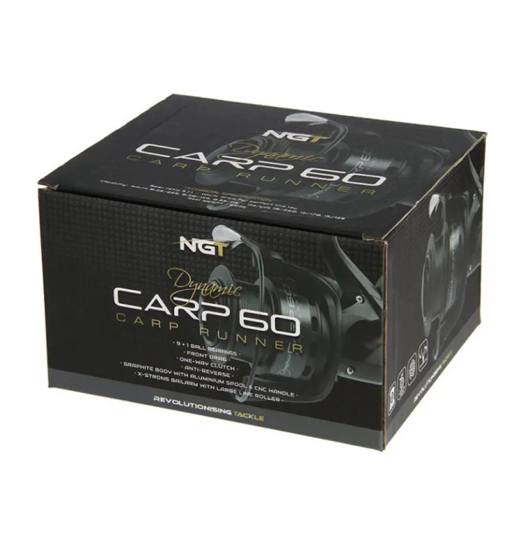 NGT Dynamic 60 Carp Runner Freewheel Roller-Freewheel rollers-JJ-Fishing