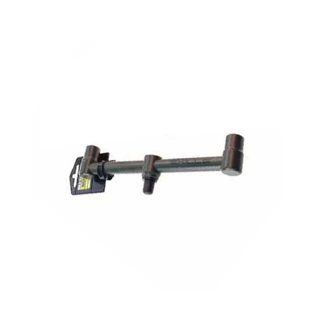 SKILLS Black Buzz Bar 2 Rod Fixed 22cm Rutenauflage-Rod Pod´s, Banksticks & Buzzerbars-JJ-Fishing