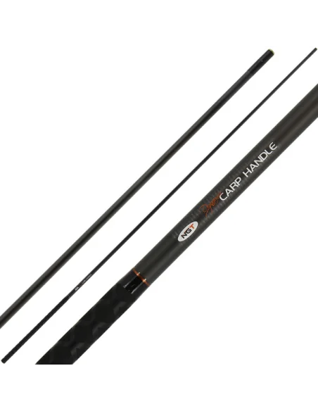 NGT Dynamic Full Carbon Net Handle 1tlg 180cm Kescherstab Karpfenangeln-Kescher & Kescherzubehör-JJ-Fishing