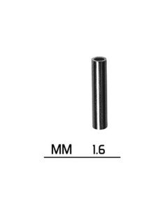 Delphin Single Crimps 40 Stück 1,6mm Quetschhülsen für Vorfächer-Vorfachmaterial & Montage-Zubehör-JJ-Fishing