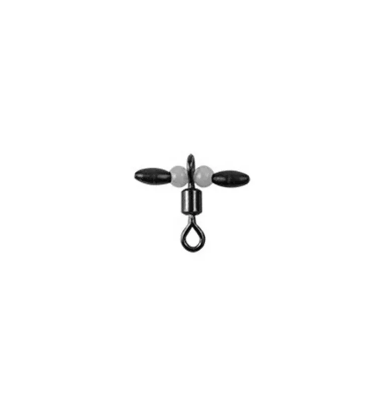 Delphin Inline Swivel with Rubber Stopper S Chod Rig Heli Rig Zig Rig-Vorfachmaterial & Montage-Zubehör-JJ-Fishing