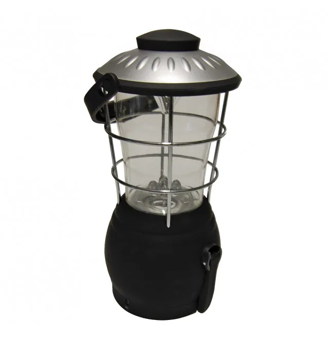 Q-TAC Shaking Dynamo Camping Light 12 LEDs Campinglampe Lampe mit Kurbel-Zeltlampen-JJ-Fishing