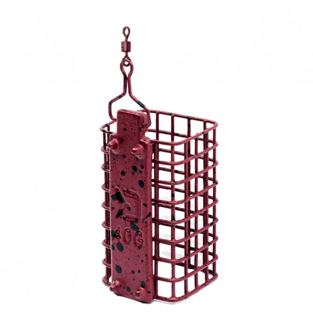 Delphin Magma Square Basket L 40g-Feed baskets & lead-JJ-Fishing