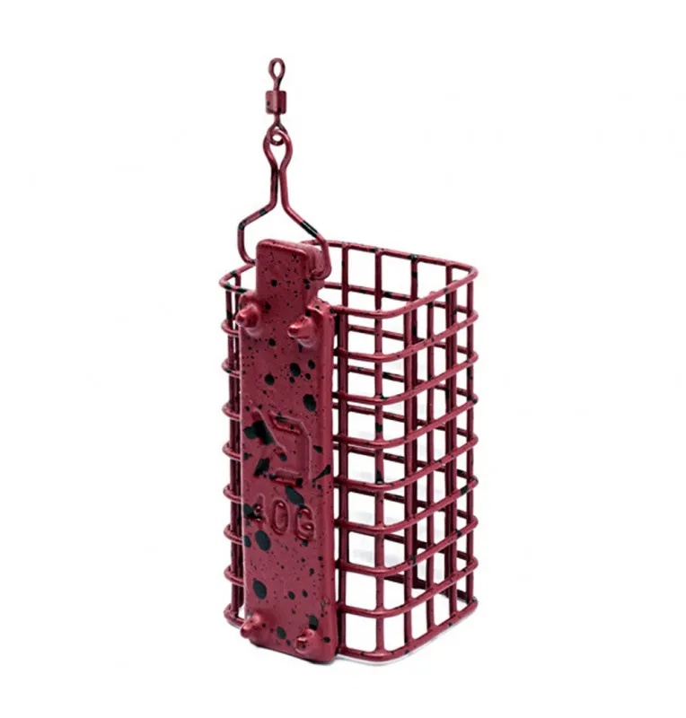 Delphin Magma Square Basket S 50g-Feed baskets & lead-JJ-Fishing