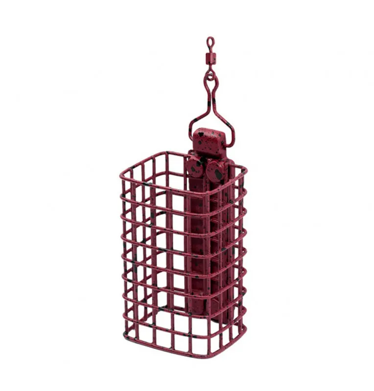 Delphin Magma Square Basket S 40g-Feed baskets & lead-JJ-Fishing