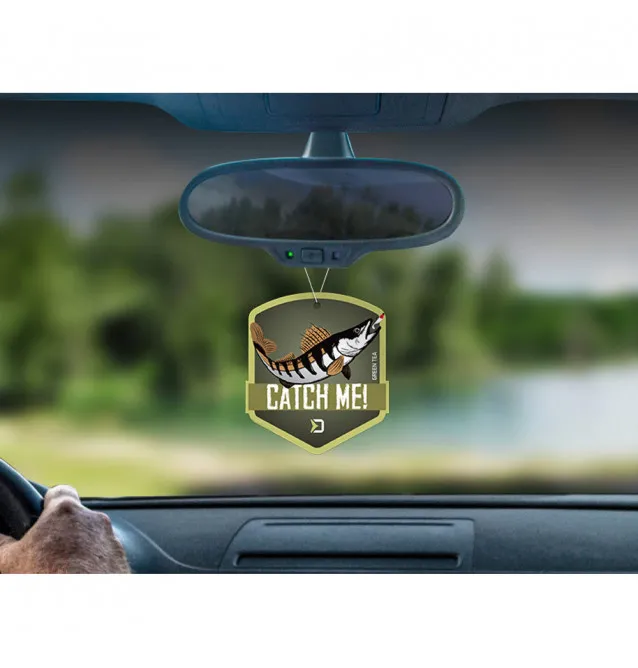 Delphin car fragrance CatchME! Zander Green Tea Fragrance Tree-Tackle & Co-JJ-Fishing
