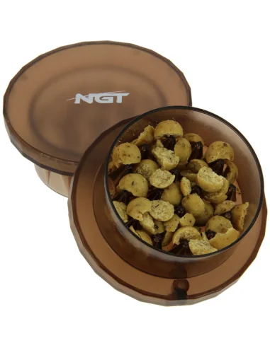 NGT Deluxe Grinder Clear Crusher Boilies zerkleinern Karpfenangeln-Grinder, Krusher & Co-JJ-Fishing
