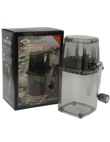 NGT Multi Bait Grinder System Crusher Boilie- & Pellets-Zerkleinerer Karpfenangeln-Grinder, Krusher & Co-JJ-Fishing