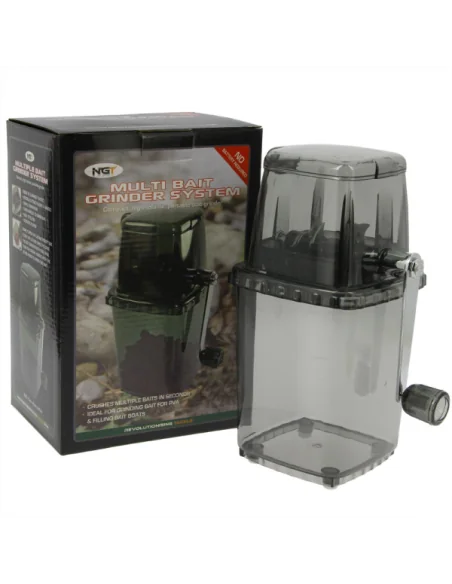 NGT Multi Bait Grinder System Crusher Boilie- & Pellets-Zerkleinerer Karpfenangeln-Grinder, Krusher & Co-JJ-Fishing
