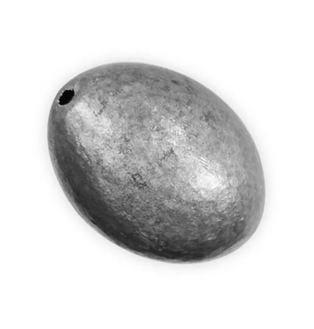 Delphin Leads Olive with a Slot Laufblei 8g 5 Stück-Endtackle-JJ-Fishing