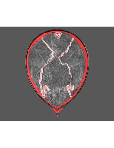 Delphin ATM Floaty Nylo round feeder landing net head nylon net 70x60cm-Tackle & Co-JJ-Fishing 2