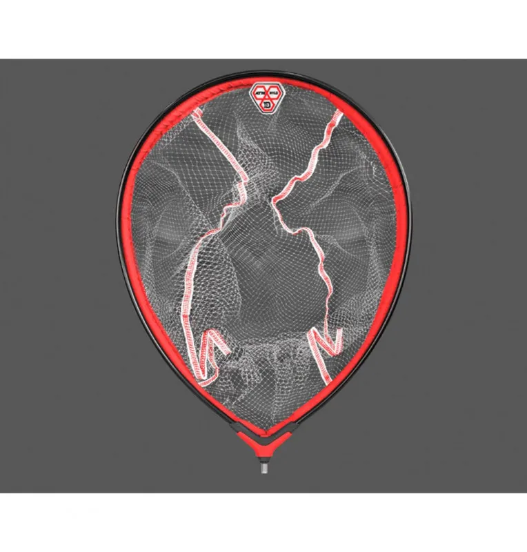 Delphin ATM Floaty Nylo round feeder landing net head nylon net 70x60cm-Tackle & Co-JJ-Fishing