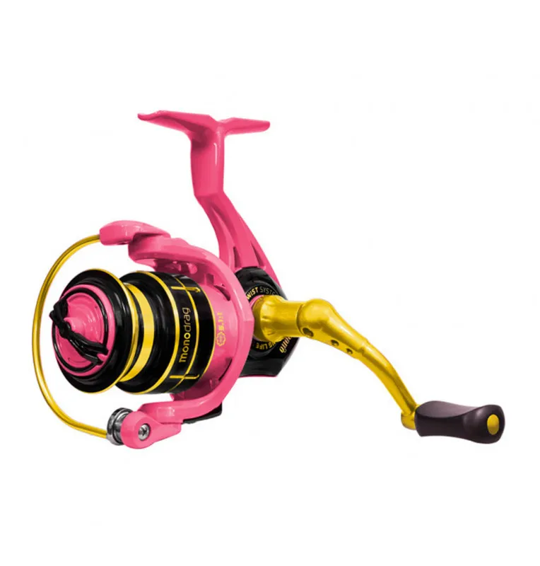 Delphin Queen MonoDrag 3T pink 3000 Stationärrolle Feederrolle-Frontbrems-Rollen-JJ-Fishing