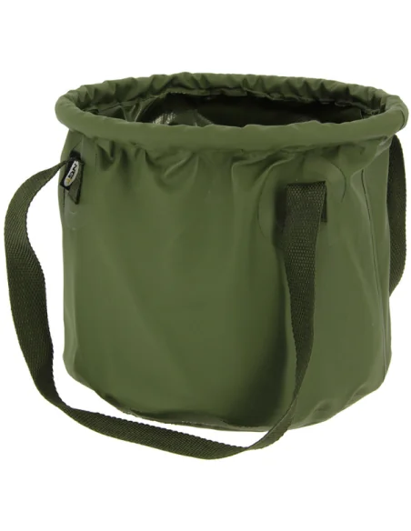 NGT Waterproof PVC Collapsible Water Bucket Wassereimer faltbar Camping Karpfenanglen-Zubehörtaschen-JJ-Fishing