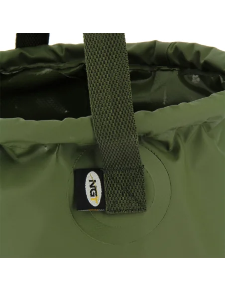 NGT Waterproof PVC Collapsible Water Bucket Wassereimer faltbar Camping Karpfenanglen-Zubehörtaschen-JJ-Fishing