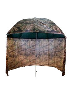 Delphin Camo Brolly mit Seitenwand Angelschirm-Schirme & Zelte-JJ-Fishing