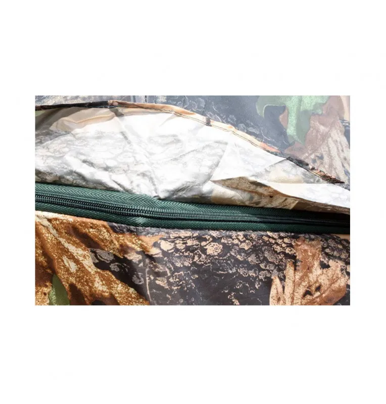 Delphin Camo Brolly with side wall fishing screen-Umbrellas & Tents-JJ-Fishing