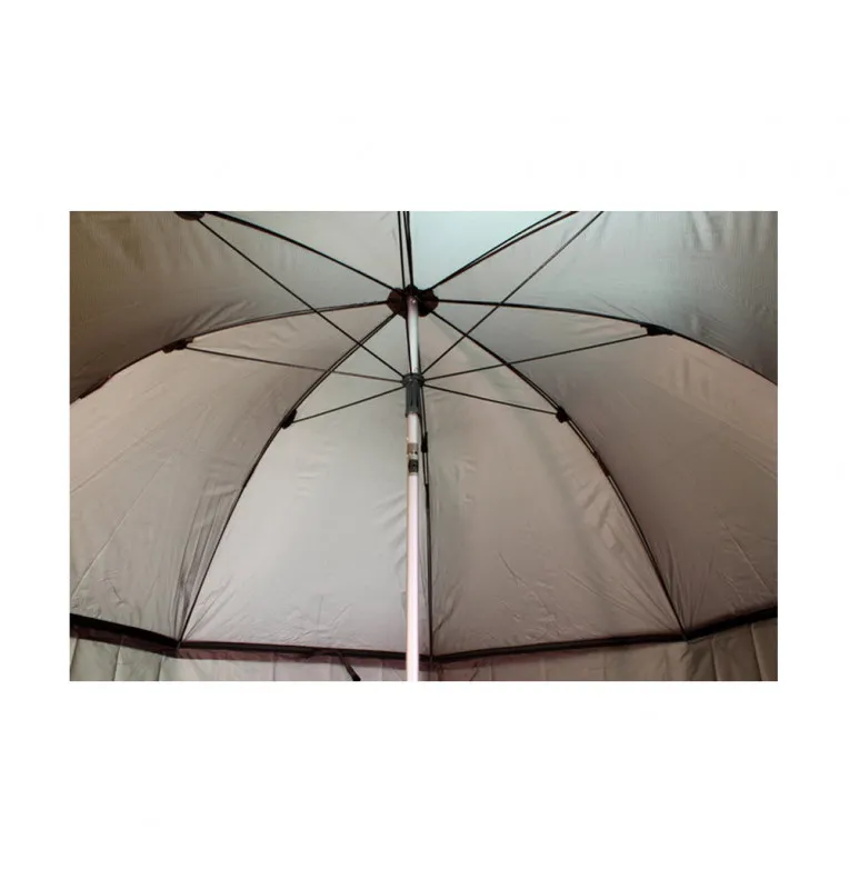 Delphin Grüner Brolly 250cm mit Seitenwand Angelschirm-Schirme & Zelte-JJ-Fishing
