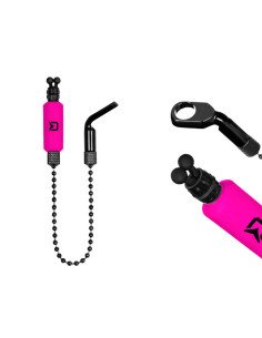 Delphin Chain Indicator Rota Pink Pendelbissanzeiger mit Knicklicht Halterung-Bissanzeiger & Bobbins-JJ-Fishing
