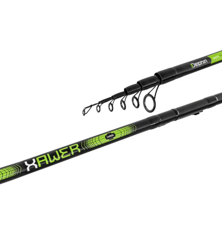 Delphin Xawer Tele Float 14ft 420cm 30g Teleskop Schwimmerrute-Teleskopruten-JJ-Fishing