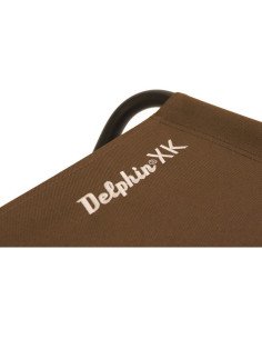Delphin Angelstuhl XK Klappbar Braun Carpchair-Angelliegen & Angelstühle-JJ-Fishing 2
