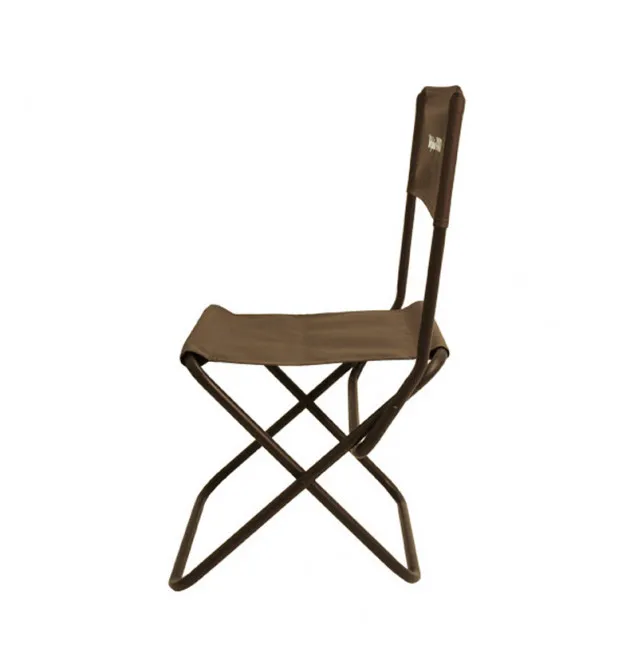 Delphin Angelstuhl XKO Klappbar Braun Carpchair mit Lehne-Angelliegen & Angelstühle-JJ-Fishing