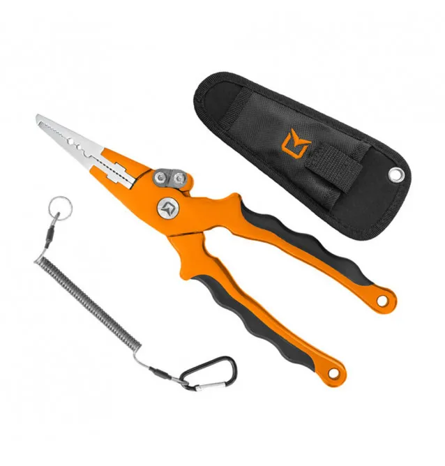 Delphin Pliers SpinSet Crimping Tool mit Tasche Angelzange-Werkzeuge-JJ-Fishing