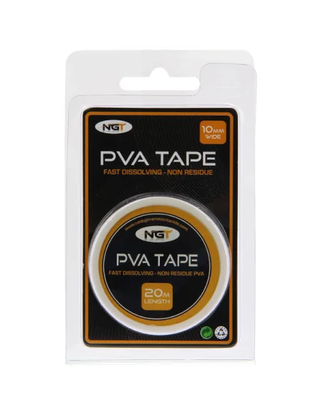 NGT PVA Tape 20m schnell Wasserlöslich-PVA-JJ-Fishing