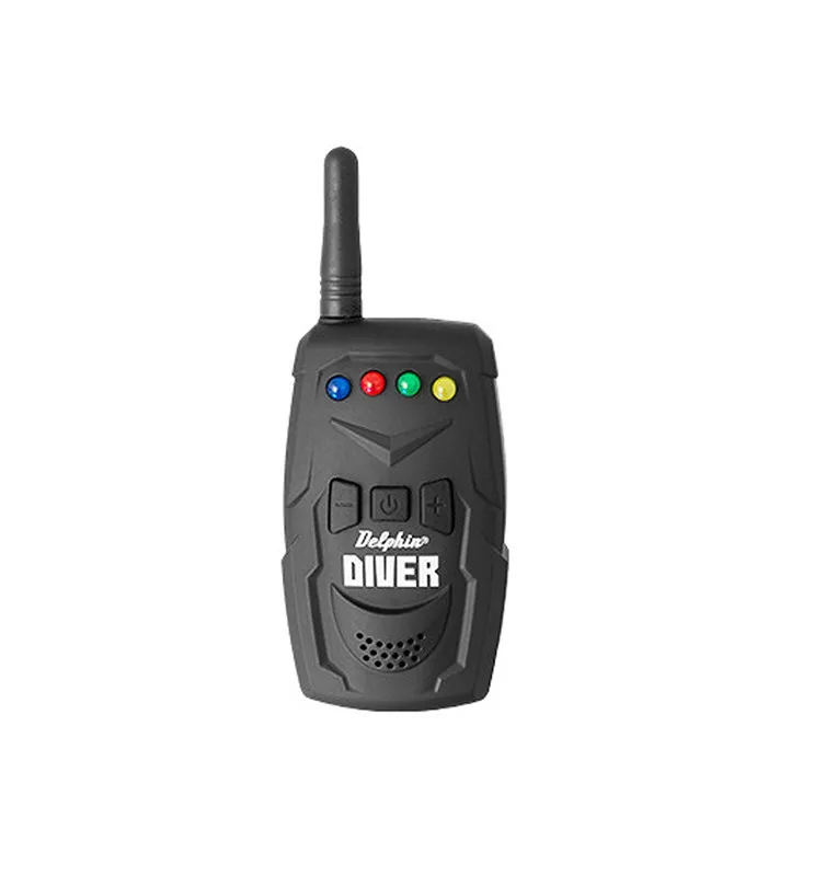 Delphin Diver Radio Bite Alarm Set 2+1 Bite Alarm with Transport Case-Bite Alarms & Bobbins-JJ-Fishing
