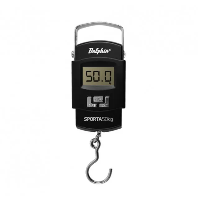 Delphin Digitale Waage Sporta 50Kg Digital Scale Angelwaage-Abhakmatten & Wiegeschlingen-JJ-Fishing