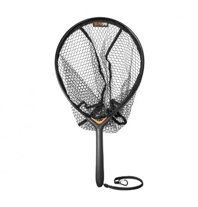 Delphin Spin-R gummierter Spinnkescher 60x50cm Landing Net Rubberized-Tackle & Co-JJ-Fishing