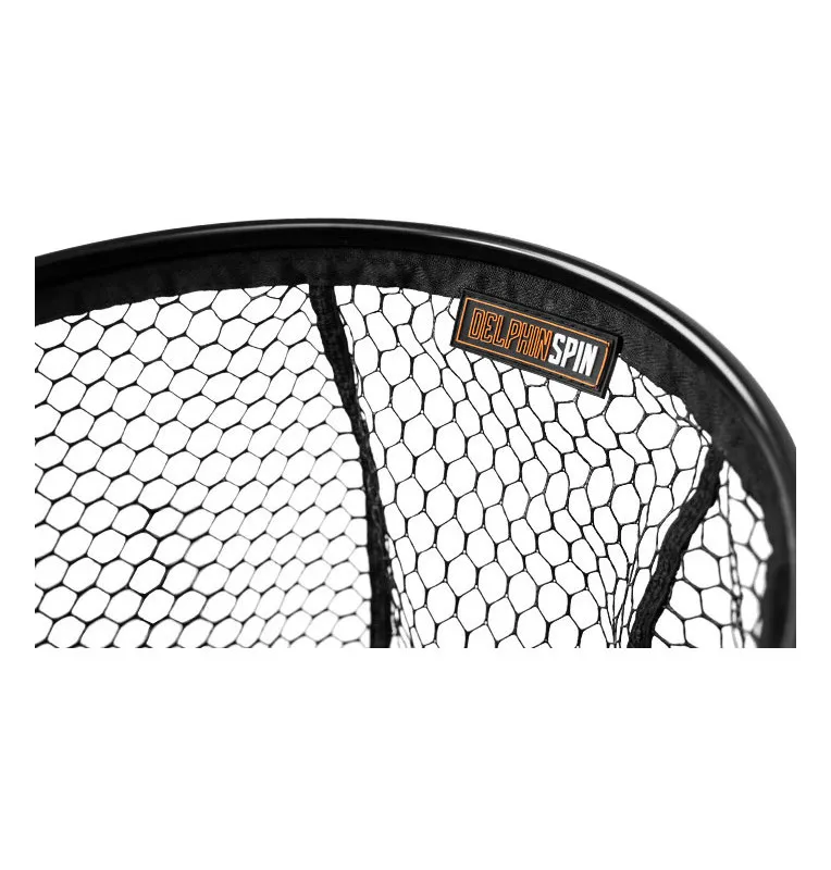 Delphin Spin-R Rubberized Spinner 60x50cm Landing Net Rubberized-Tackle & Co-JJ-Fishing