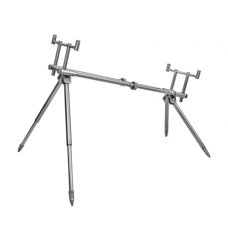 Delphin Rod Pod RPX Stalk Silver extrem robust und stabil-Rod Pod´s, Banksticks & Buzzerbars-JJ-Fishing