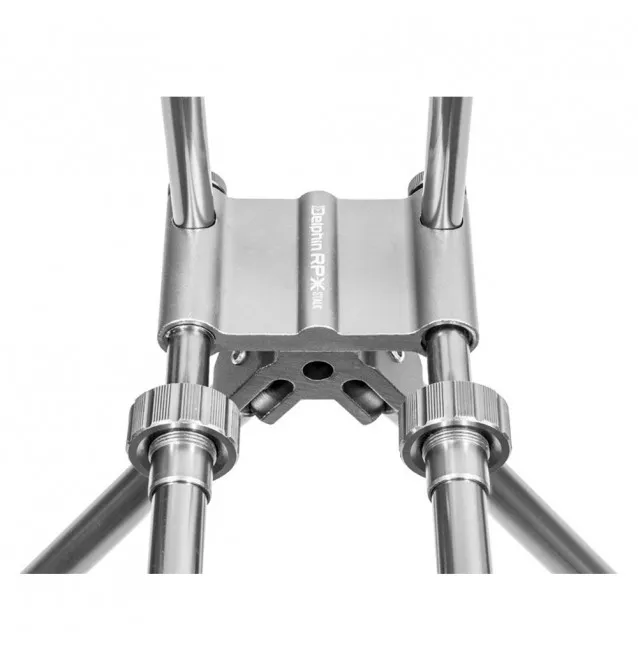 Delphin Rod Pod RPX Stalk Silver extrem robust und stabil-Rod Pod´s, Banksticks & Buzzerbars-JJ-Fishing