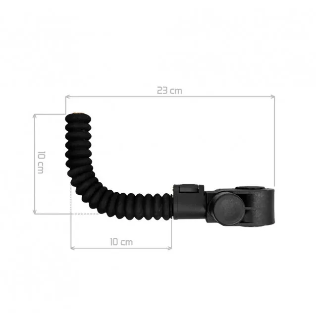 Delphin Feeder Rutenhalterung Atoma Bend Feeder Rod Holder Rutenauflage Sesselmontage-Rutenauflagen-JJ-Fishing