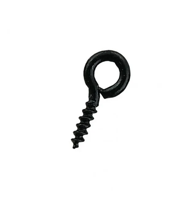 Jaxon Baitscrew Black 10x15mm bait screw-Stoppers & Baitscrews-JJ-Fishing