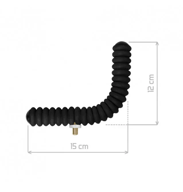 Delphin Feeder Rutenhalterung EVA SmallBend Feeder Rod Holder Rutenauflage-Rutenauflagen-JJ-Fishing