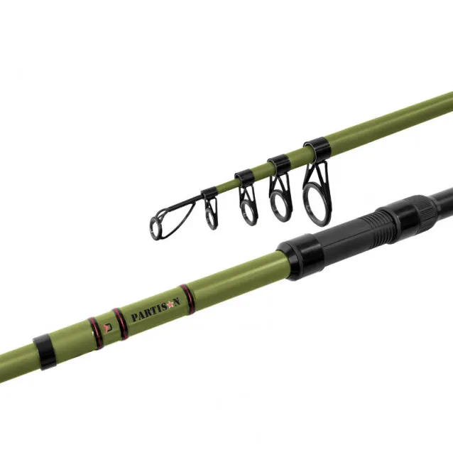 Delphin Partisan Tele Rod 12ft/360cm 120g Teleskoprute Karpfen-Teleskopruten-JJ-Fishing