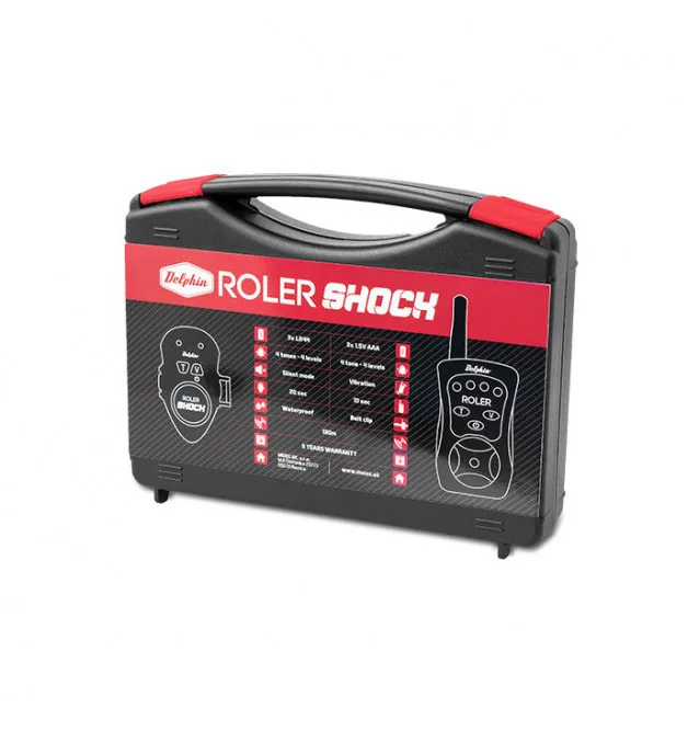 Delphin Roler Shock 2+1 Wels-Bissanzeiger Set Catfish Bitealarm-Bissanzeiger & Bobbins-JJ-Fishing