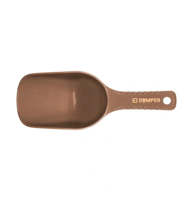 Delphin Dumper Mini-Futterschaufel Braun Feeding Shovel nicht gelocht-Boiliewurfrohre & Futterschleudern-JJ-Fishing