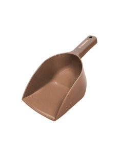 Delphin Dumper Maxi-Futterschaufel Braun Feeding Shovel nicht gelocht-Boiliewurfrohre & Futterschleudern-JJ-Fishing