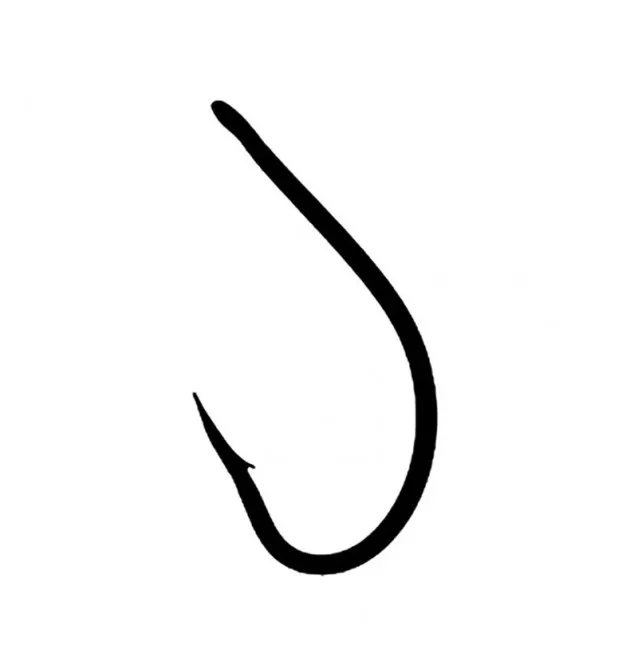 Owner Carp Hook Straight C1 Size 2 Curve Shank Fish Hook 4 pieces-Endtackle-JJ-Fishing