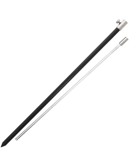 NGT Black Aluminium Bank Stick Large 50-90cm Aluminium Rutenauflage-Tackle & Co-JJ-Fishing
