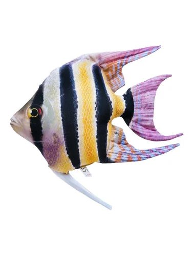 Gaby Fischkissen Big Süßwasser-Kaiserfisch 51cm, Plüschfisch, Stofftier-Big Fish-JJ-Fishing