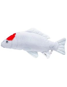 Gaby Fischkissen Big Karpfen Koi Tancho 60cm, Plüschfisch, Stofftier-Big Fish-JJ-Fishing