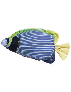 Gaby Fischkissen Big Imperator-Kaiserfisch Blau 56cm, Plüschfisch, Stofftier-Big Fish-JJ-Fishing