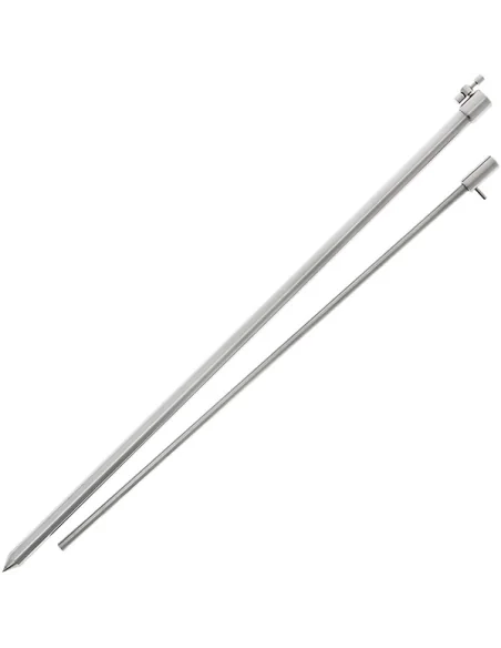 NGT Stainless Steel Bank Stick Large 50-90cm Edelstahl Rutenauflage-Rod Pod´s, Banksticks & Buzzerbars-JJ-Fishing