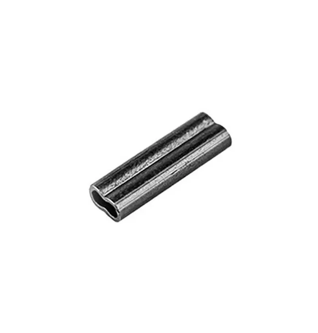 Delphin Rig Crimps 20pcs 0.8x1.7x8mm Pinch Sleeves-Leader material & mounting accessories-JJ-Fishing